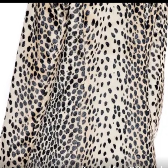 Leopard faux Fur Tailored Coat (Donna Slayers Fabulous Furs) Size XS - Picture 5 of 5